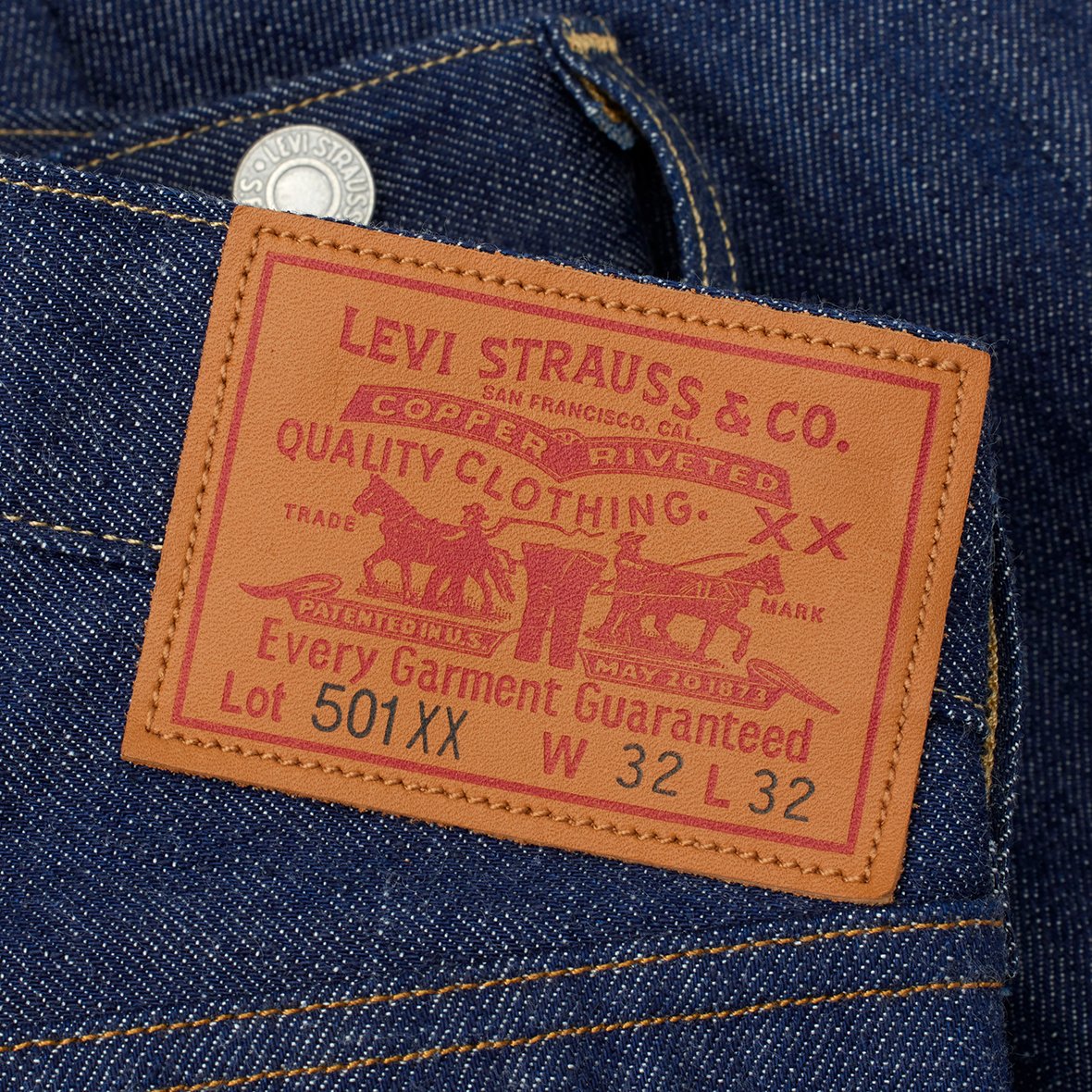 Reissued Levi's 1922 Cone Mills White Oak 501®: The Second Instant