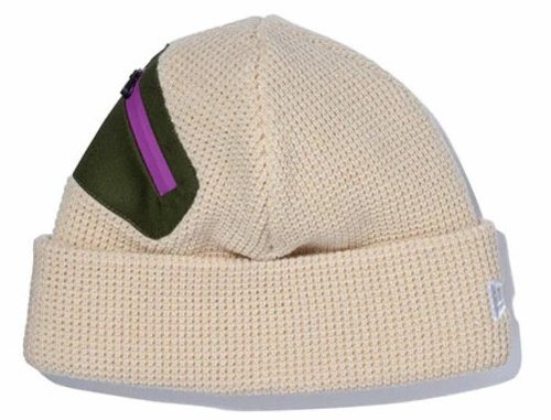 ニューエラ ニット帽 おすすめモデル⑥カフニット ジップポケット