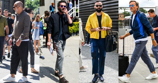 Focus on men’s outfits with spring blousons! How to wear light outerwear?