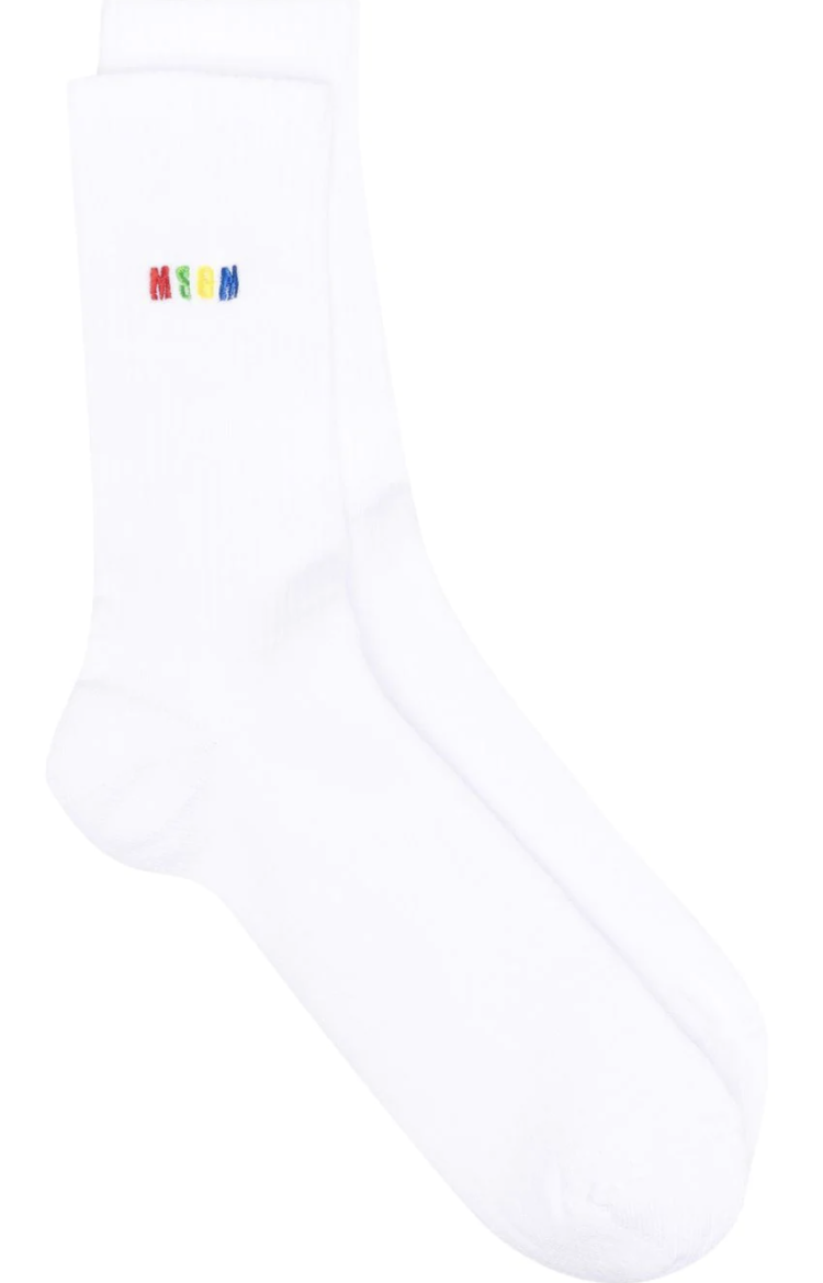 MSGM White Socks