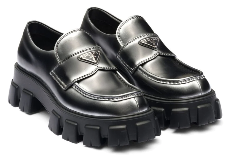 PRADA Thick-soled Loafers