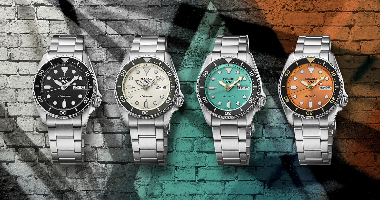 The Seiko 5 Sport's heritage model 