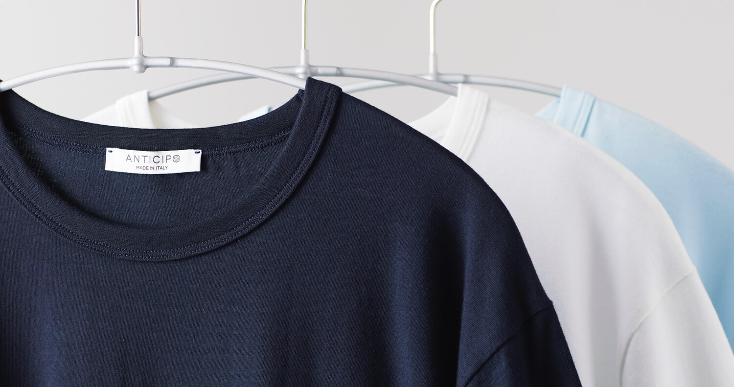 ANTICIPO アンティーチポ カットソー　別注 菅原靴店別注モデル】ANTICIPO アンティーチポ カットソー クルー