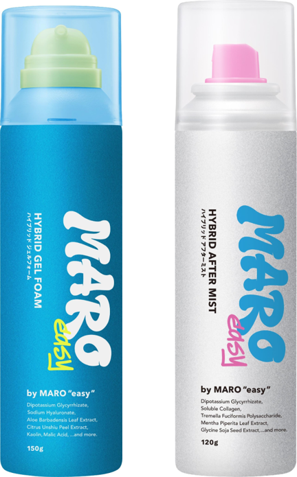 スキンケアシリーズ「MARO easy」が登場！洗顔・シェービング・保湿などに使えるスプレータイプの商品を発売