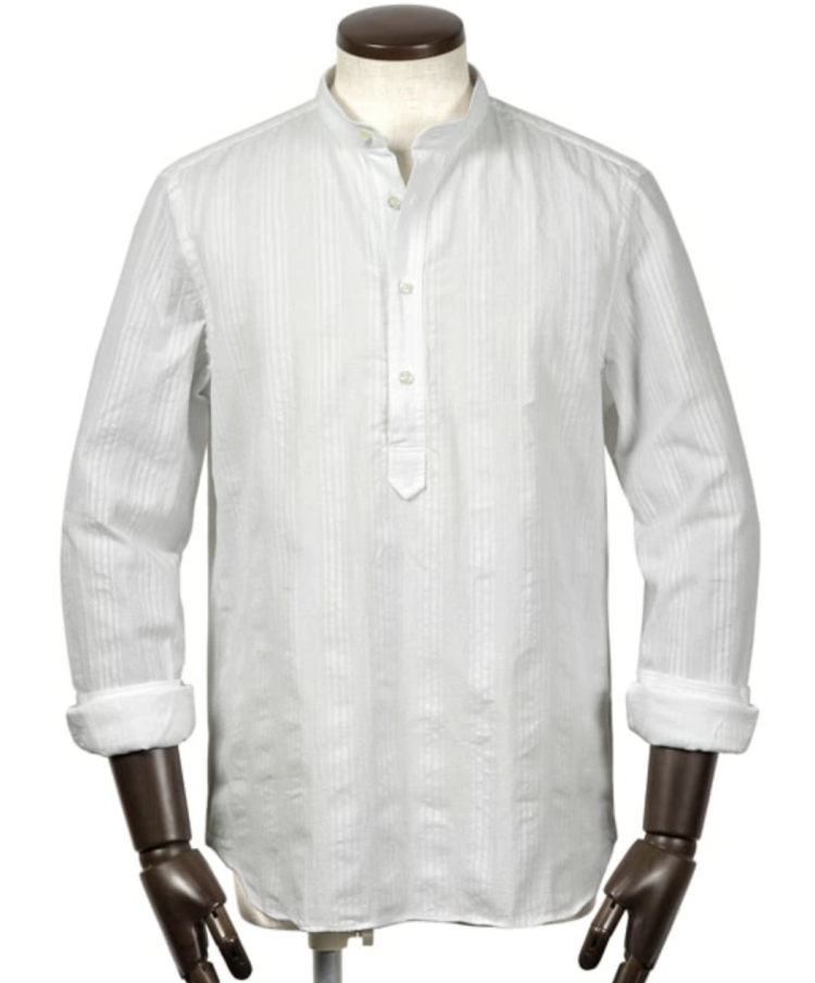 GUY ROVER Stand collar shirt
