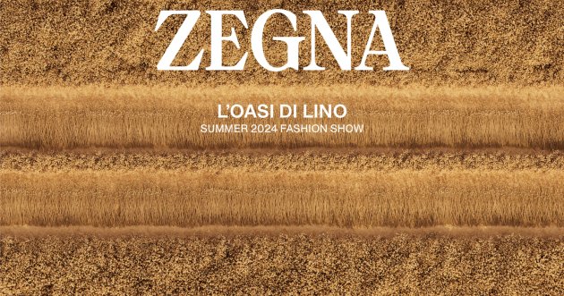 「ZEGNA(ゼニア)」2024夏ファッションショーをライブストリーミング配信！