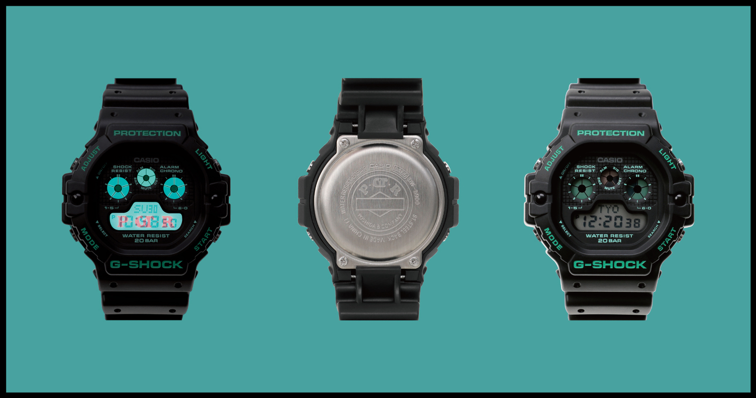 G-SHOCK and POTR release their first collaborative model based on