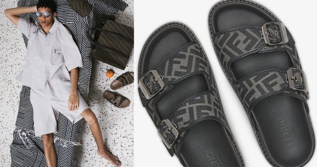 Iconic FF logo! New sandals “Fendi Feel” are now on sale!