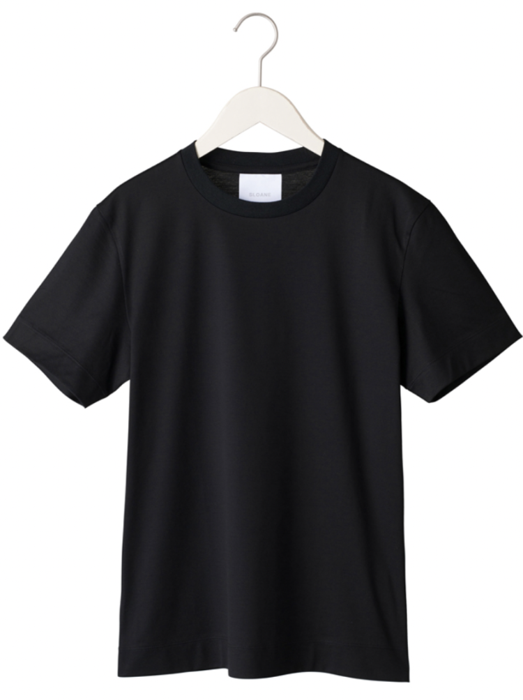 SLOANE(スローン) おすすめ黒Tシャツ「コットン天竺 Tシャツ」