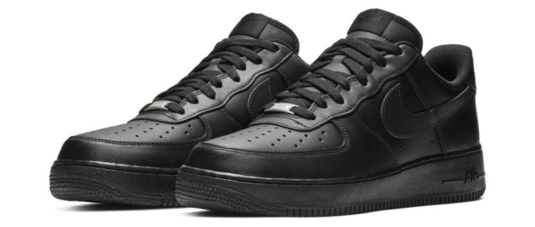 Recommended black sneakers (3) "NIKE Air Force 1