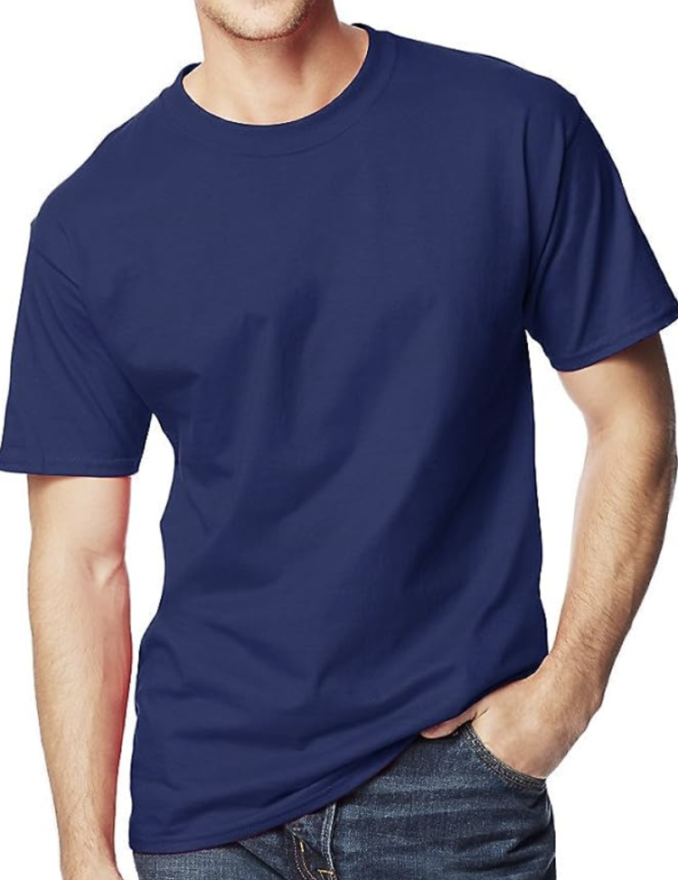 Hanes recommended navy T-shirt " BEEFY-T
