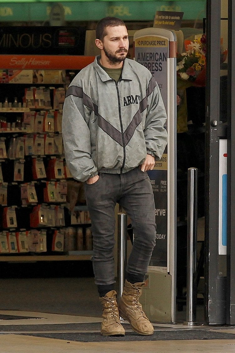 *EXCLUSIVE* Shia LaBeouf stops by CVS amidst Sia's music video controversy