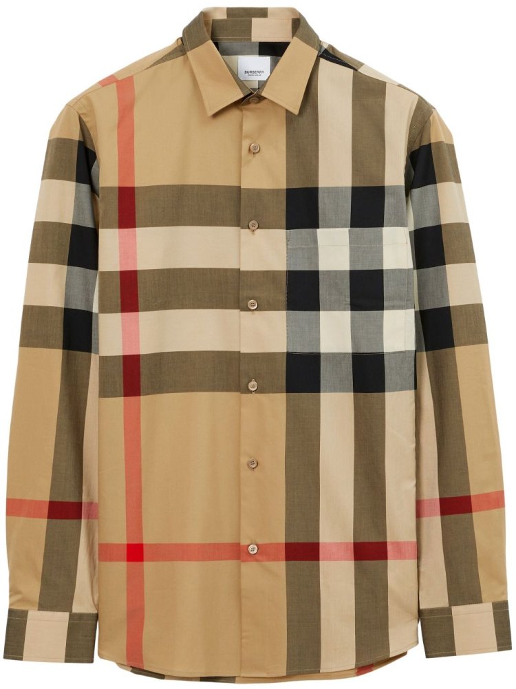 Recommended plaid shirt (3) "BURBERRY Archive Beige Shirt