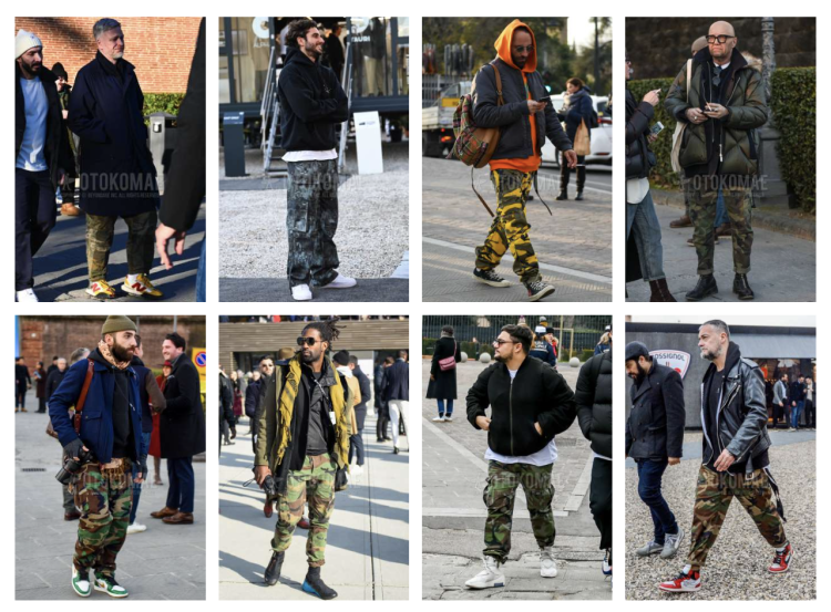 To see more men's camouflage pants outfits, check out the "OTOKOMAE Snap Page!