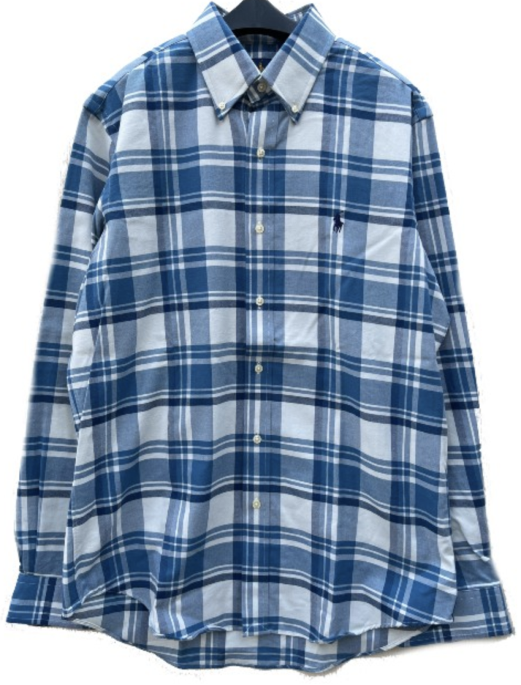 Ralph Lauren Recommended Plaid Shirt " Button Down Check Shirt