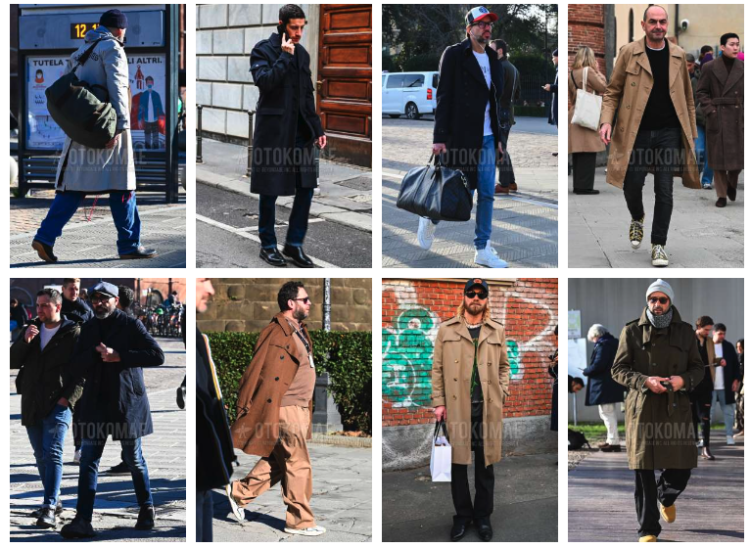 To see more men's trench coat outfits, check out the "OTOKOMAE Snap Page"!