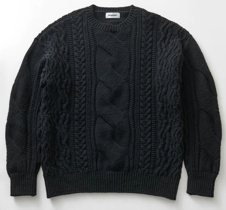 Recommended cable knit " GENTLEMAN PROJECTS CROWN