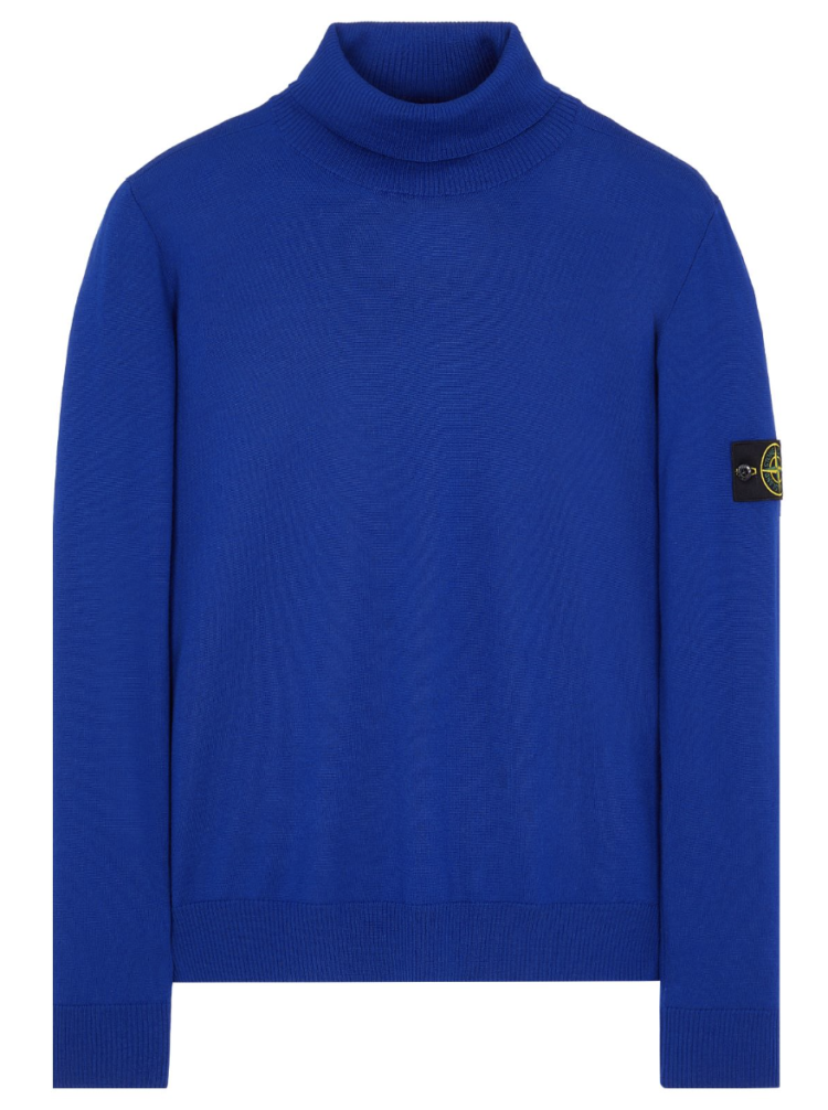 STONE ISLAND - "525C4" blue item for easy use in black and blue coordinates