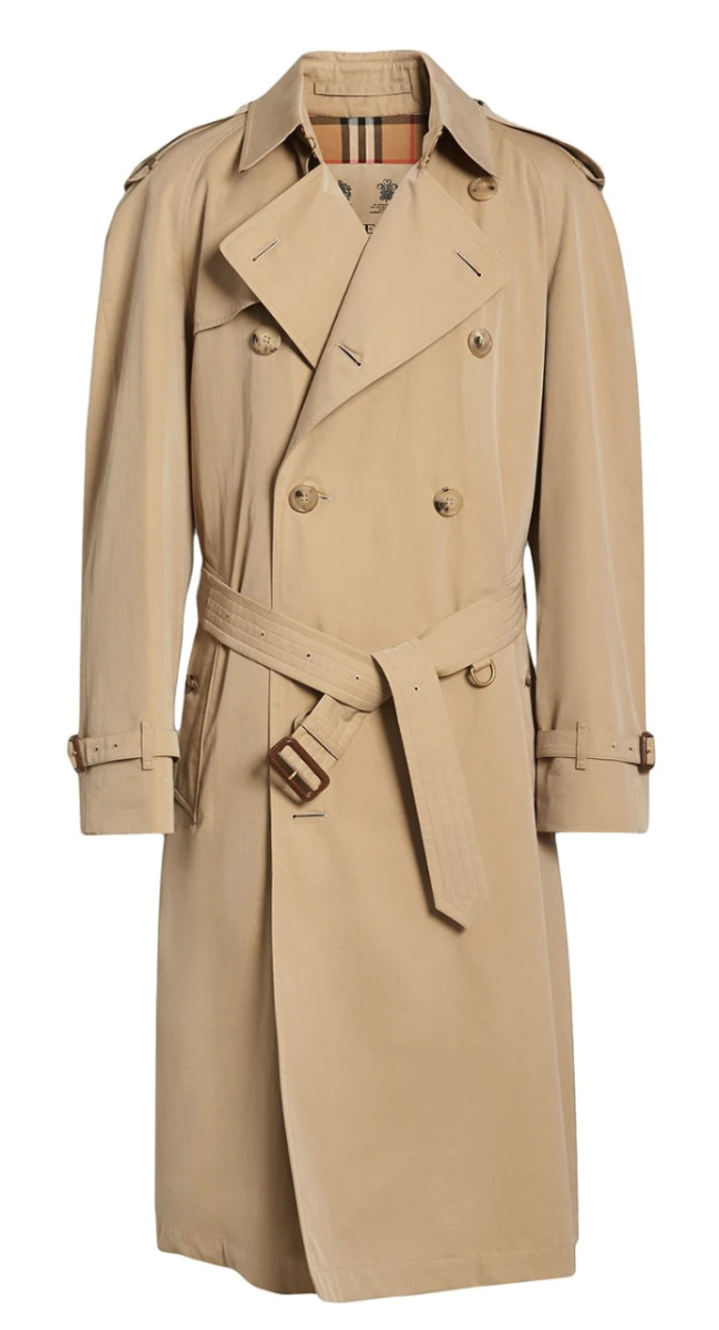 BURBERRY recommended beige trench coat " Westminster Heritage Trench Coat