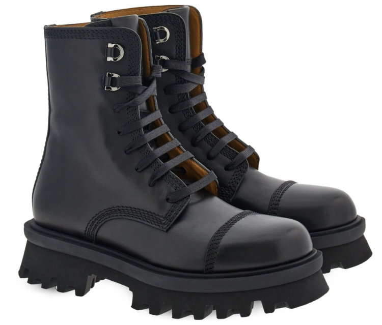 FERRAGAMO recommended item " Lace-up leather boots