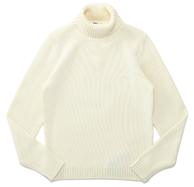 ZANONE recommended white turtleneck " DV(DOLCE VITA)