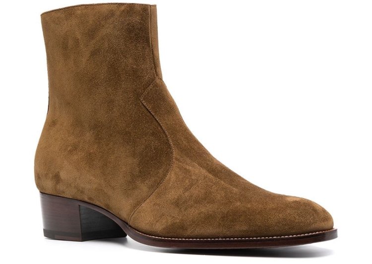 (6) SAINT LAURENT recommended brown boots " Wyatt boots
