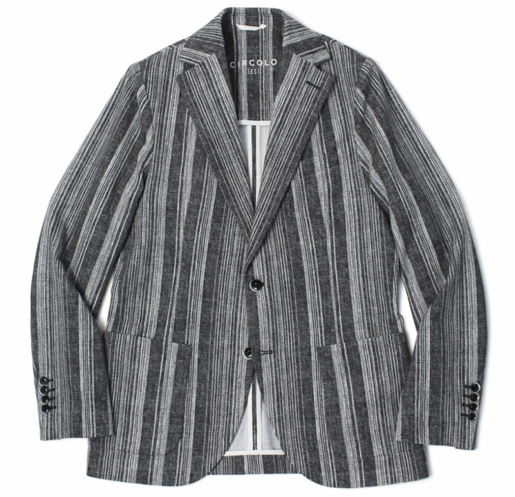 CIRCOLO 1901 Recommended Gray Jacket "Jersey Jacket