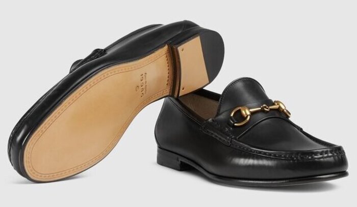 Gucci Horsebit Loafer Attraction #3: "Classic leather sole with Mackay construction."