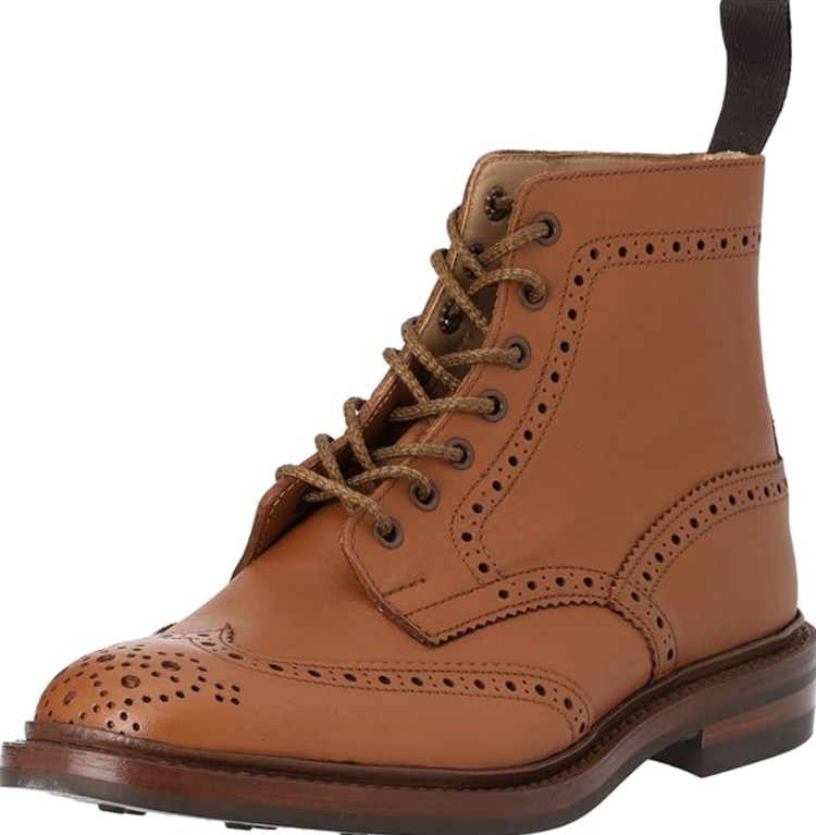 Tricker's recommended brown boots " STOW