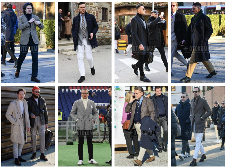 To see more men's gray jacket outfits, check out the "OTOKOMAE Snap Page!