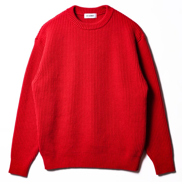 Recommended red knit "GENTLEMAN PROJECTS The Wooster Sweater"