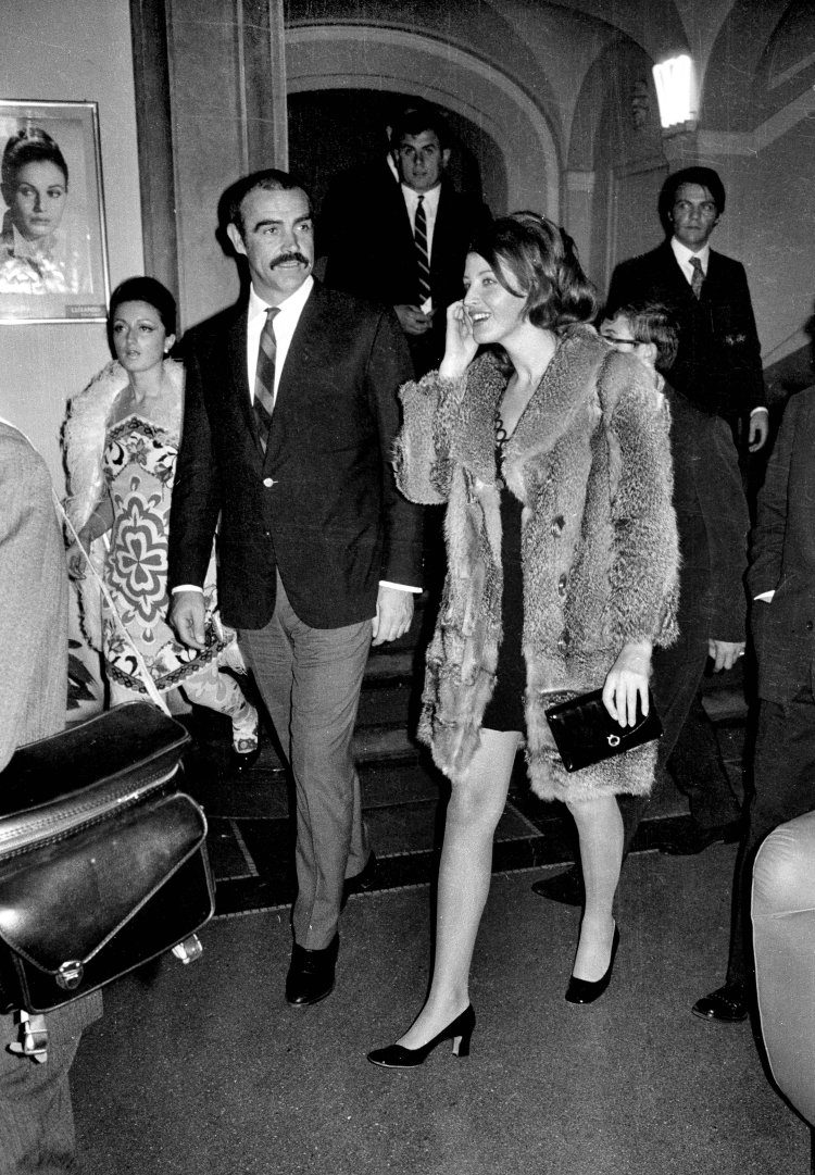 Sean Connery and Virna Lisi