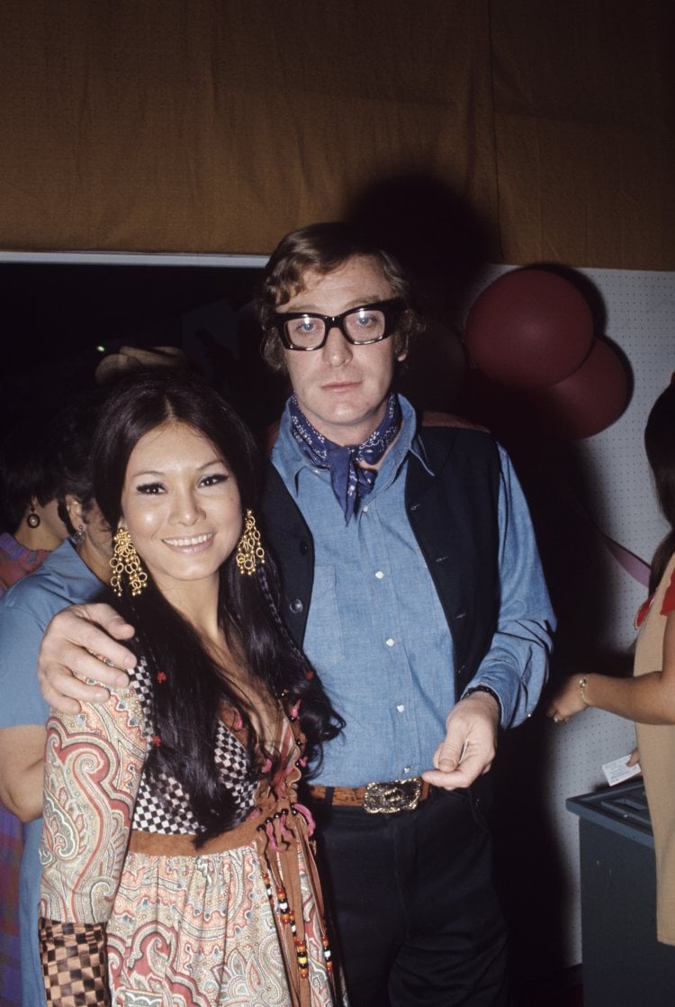Michael Caine and Linda Feliciano1970 © 1978 Gunther