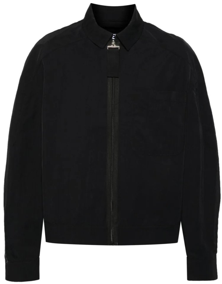 Jacquemus embossed logo shirt jacket