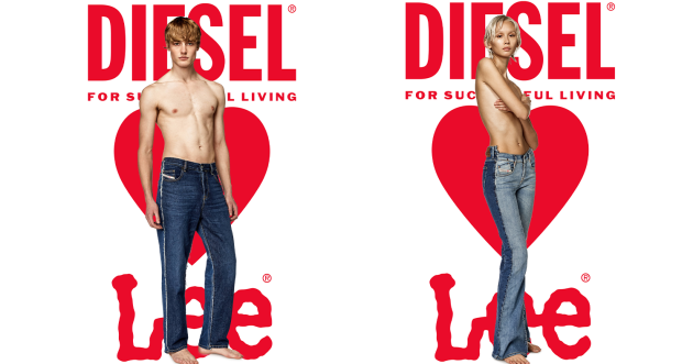 DIESEL and LEE Team Up! Collection “DISELOVES LEE” launches today!