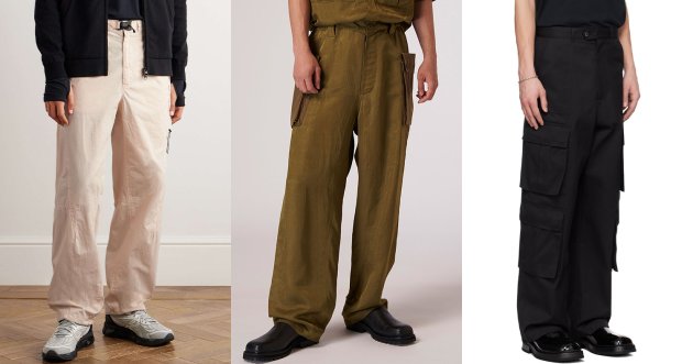 Three new spring/summer models of cargo pants “differentiated from old clothes”.