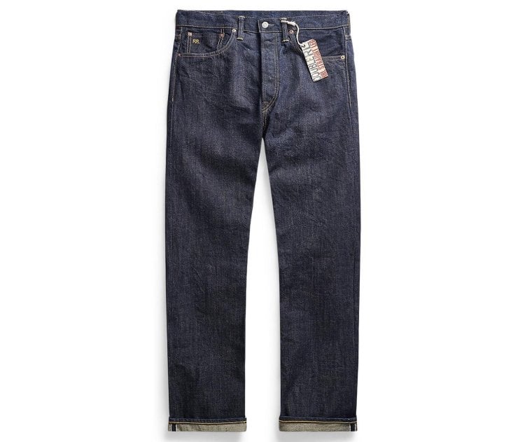 RRL Straight Fit Selvedge Jeans