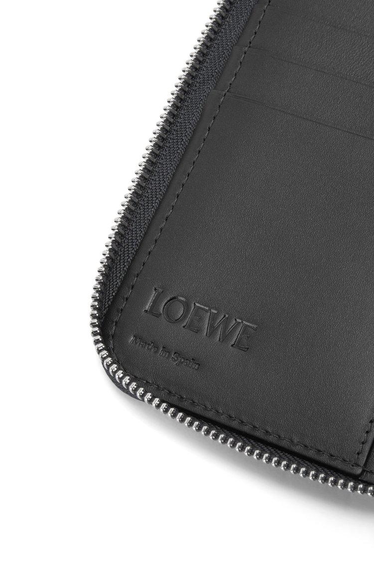 LOEWE brand open wallet (Grained calf)