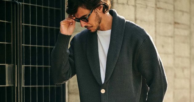 5 “shawl collar cardigans” that can be worn like a jacket in the spring