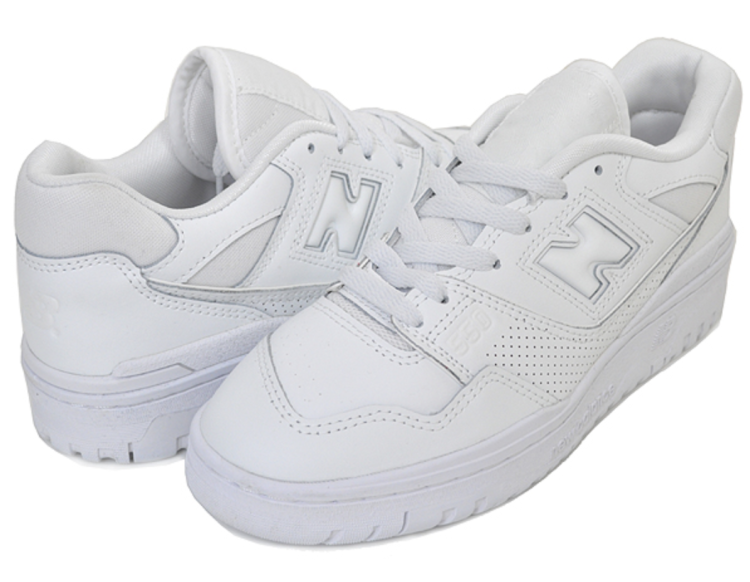new balance recommended white sneakers " BB550