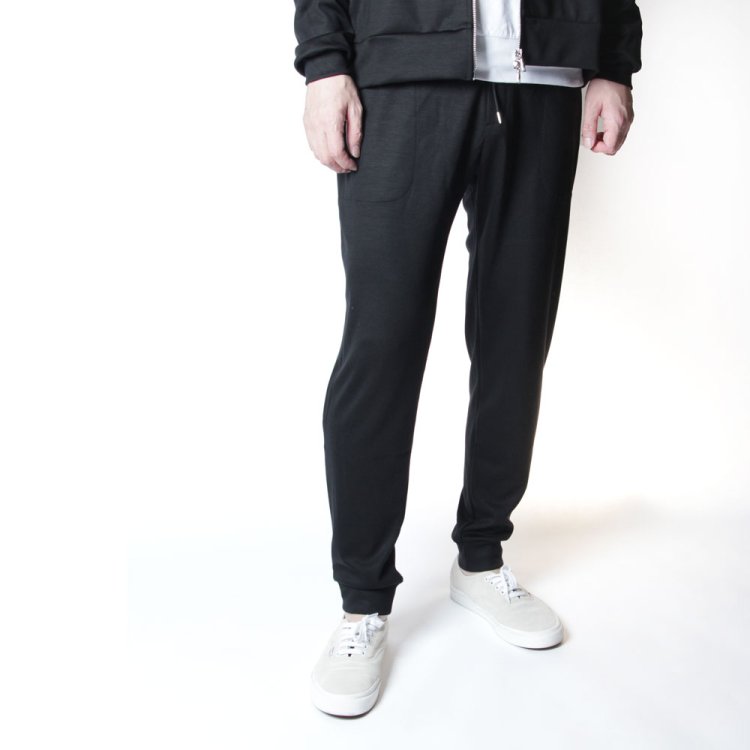 ANTICIPO ANTICIPO NEW ALBANA Men's Washable Jogger Pants Easy Pants Wool Jersey REDA ACTIVEnew-albana_2
