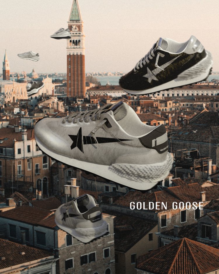 Limited edition colors of the Mara Golden Goose "MARATHON" are now available, and a CGI-driven campaign will be launched at the same time Son.