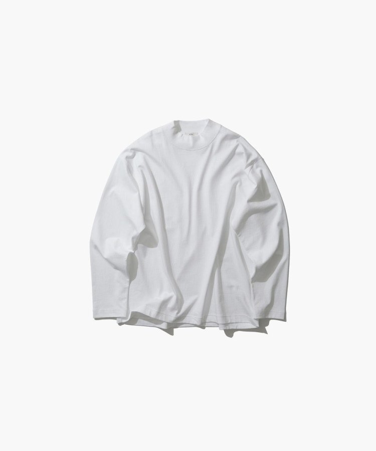 Aiton "T-shirt" recommended model 4: "12/- AIR SPINNING | Mock Neck Pullover
