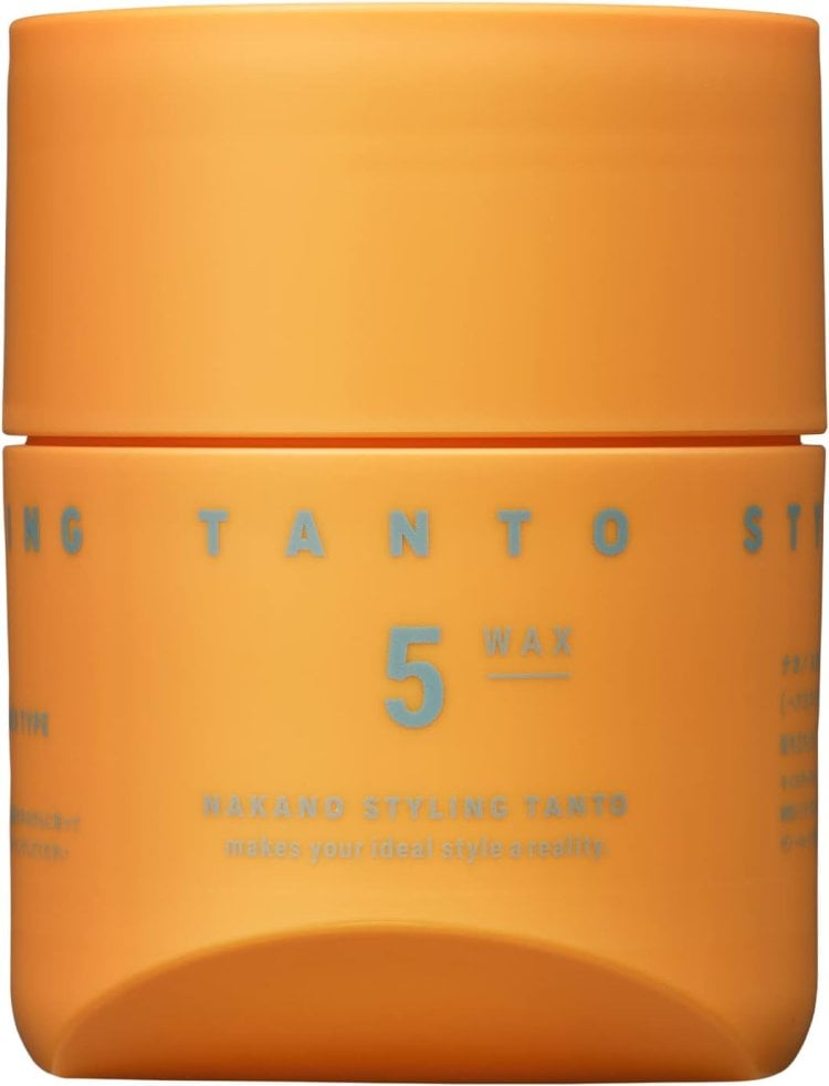 この髪型のヘアセットにおすすめのスタイリング剤▶︎「ナカノ タントワックス 5」