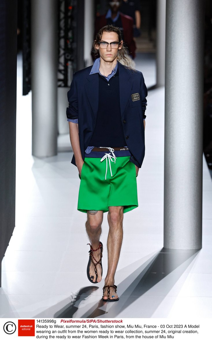 Ready to Wear, summer 24, Paris, fashion show, Miu Miu, France - 03 Oct 2023