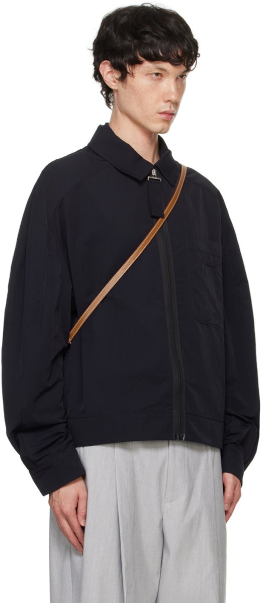 Les Classiques collection by JACQUEMUS Black Le blouson Linu jacket
