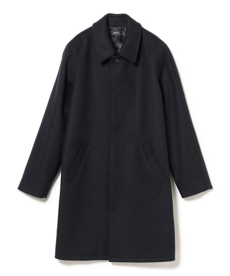 A.P.C. / Auster Mac ウール ステンカラーコート