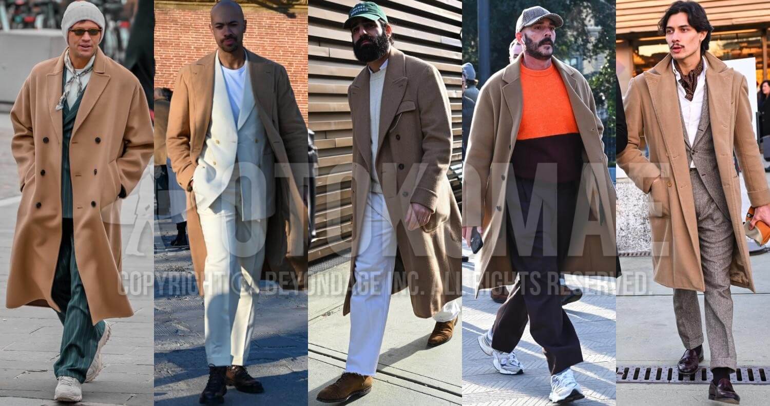 キャメルのコートが男前に効く3の理由。 | メンズファッション