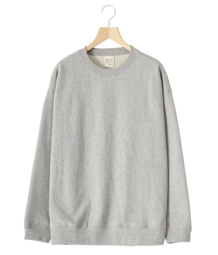 snow peak Recycled Cotton Sweat Crewneck
