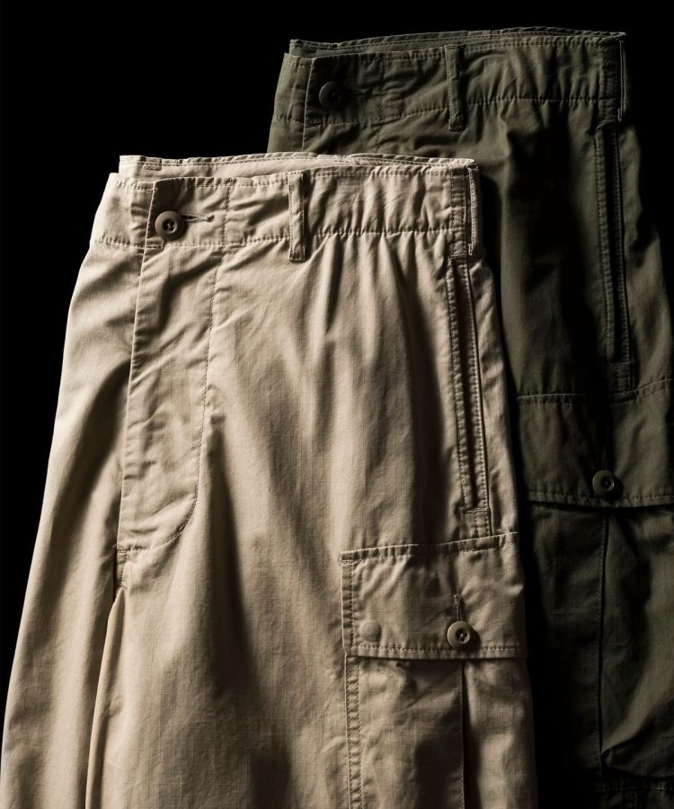 BEAMS PLUS " MIL 6 Pocket 80/3 Ripstop